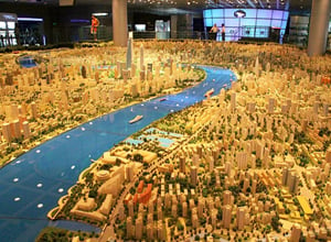 Shanghai Urban Planning Exhibition Center- Oriental Pearl TV Tower-Huangpu River Cruise Layover Tour